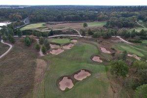 Les Bordes (New) 9th Fairway Aerial